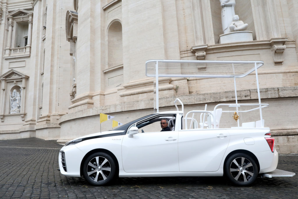 Ekologiczny papamobile dla Papieża Franciszka