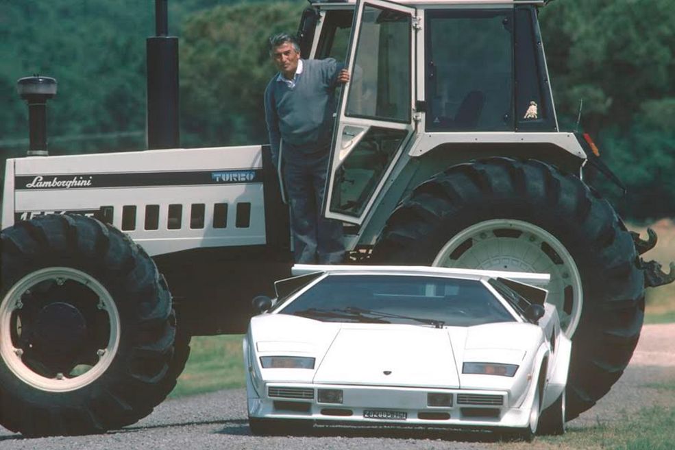 Lamborghini Countach należący do samego założyciela marki.