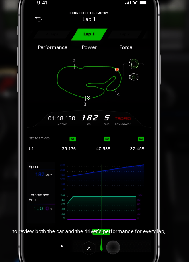 Aplikacja do Lamborghini Huracán STO