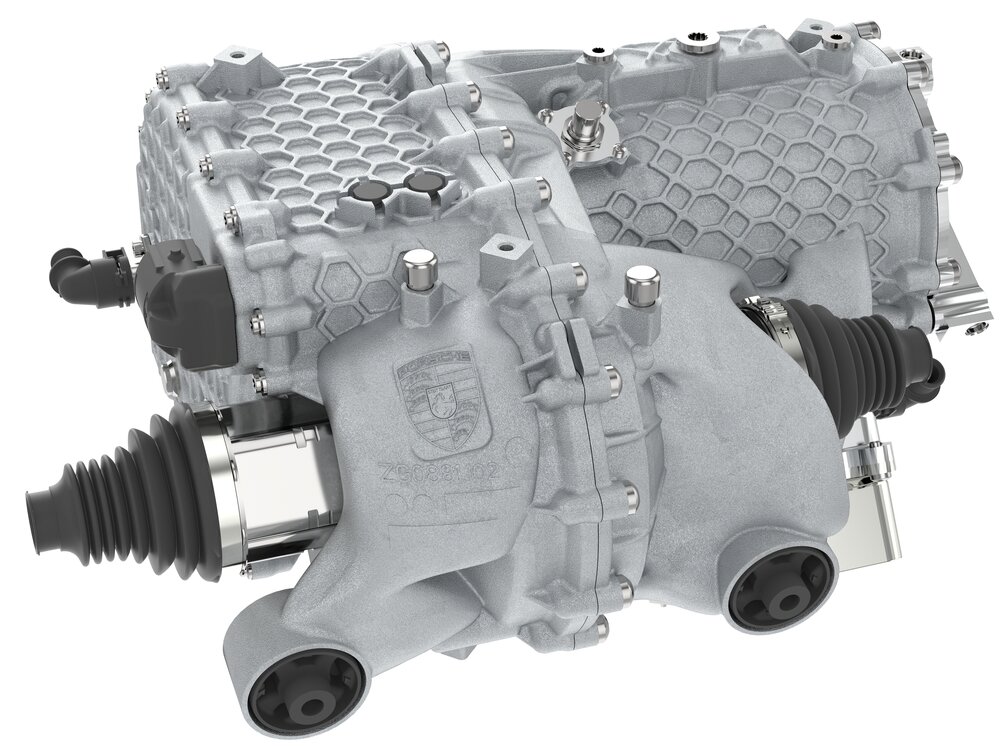 Porsche obudowa silnika - druk 3D