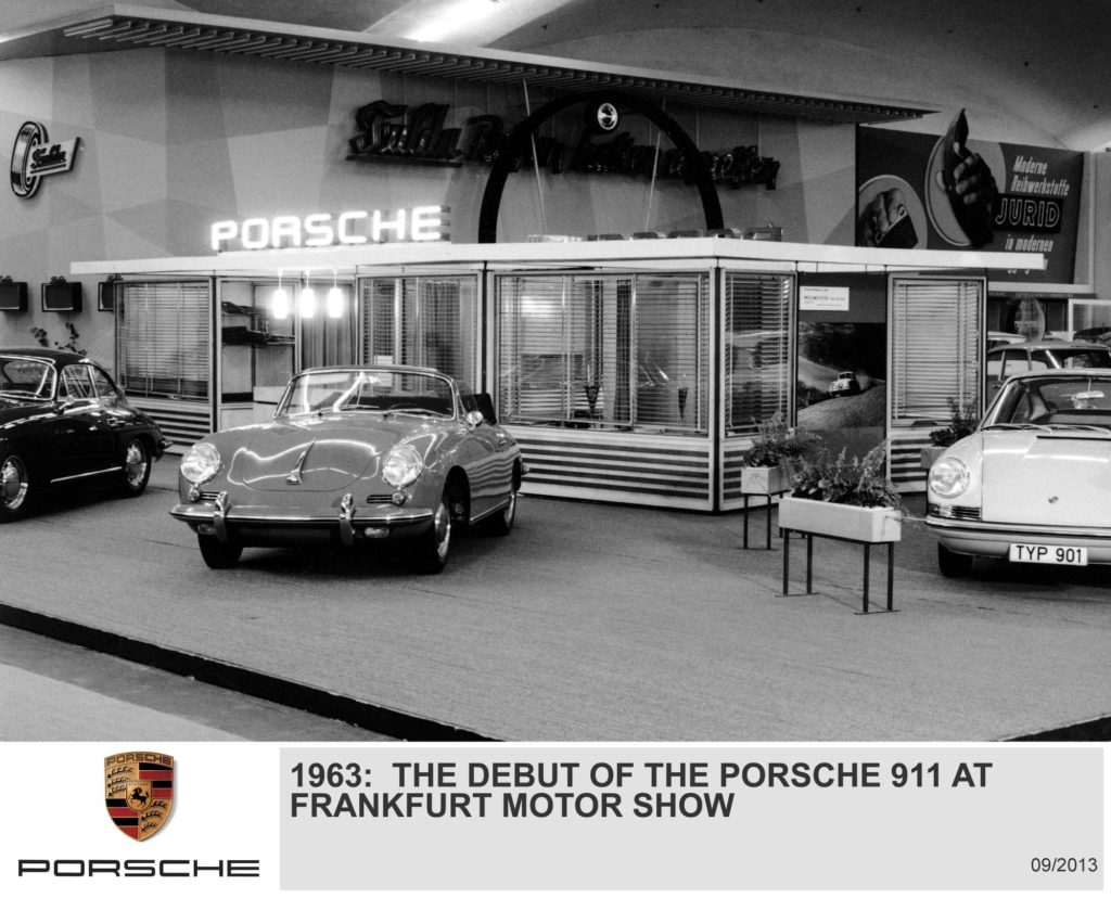 1963 Porsche Frankfurt Motor Show