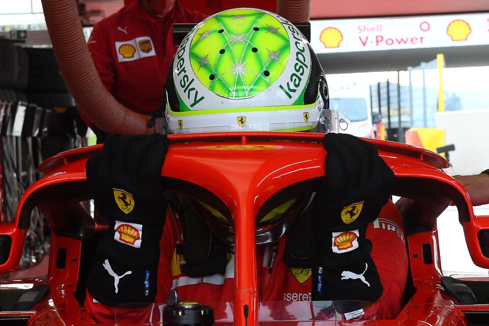 Schumacher znowu w bolidzie F1 Ferrari