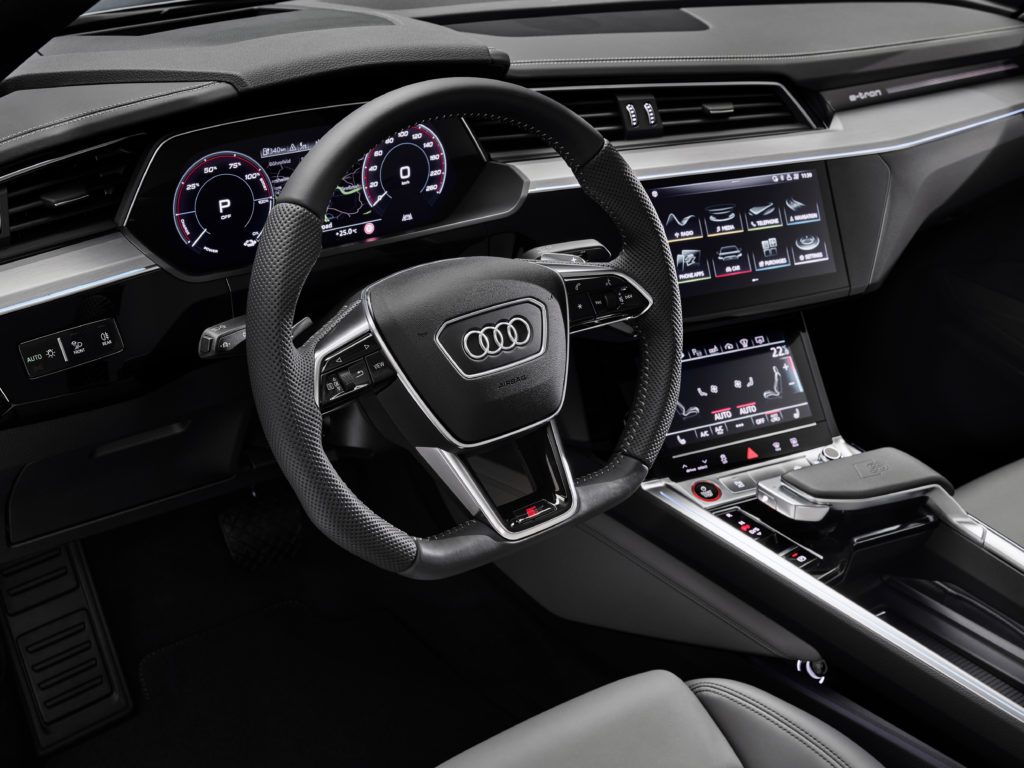 Audi e-tron wnętrze