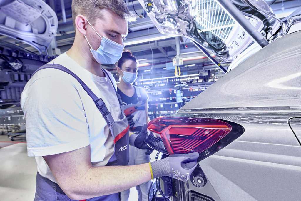 Produkcja Audi Q4 e-tron (fot. Audi)