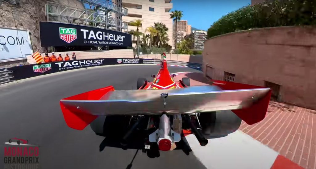 To nagranie klasycznego bolidu F1 Ferrari kamerą 360 jest lepsze niż poranna kawa