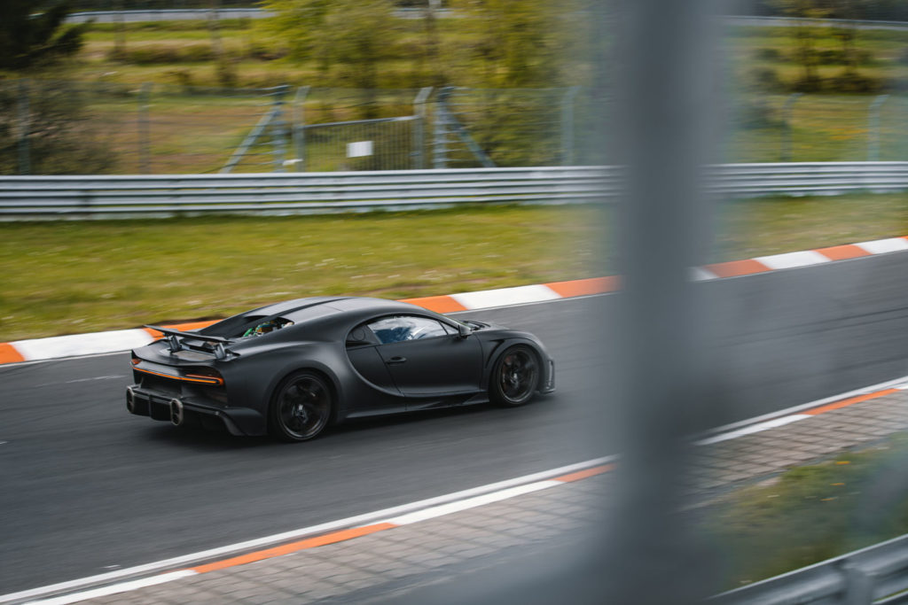 Bugatti na Nürburgringu (fot. Bugatti)