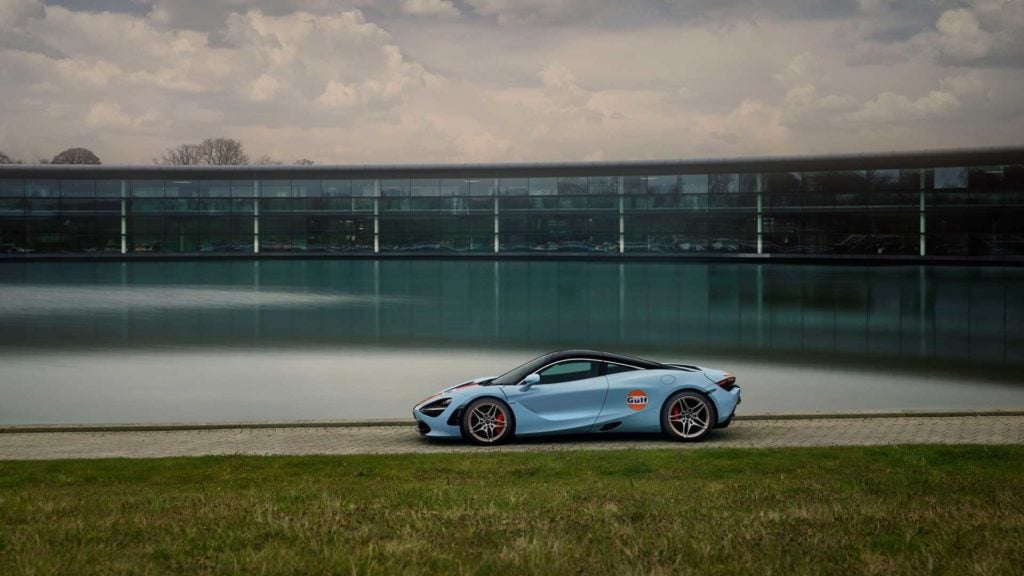 McLaren 720S w malowaniu Gulf (fot. mat. prasowe)