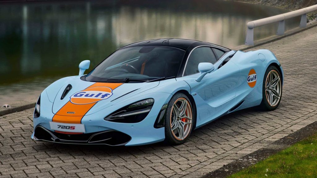 McLaren 720S w malowaniu Gulf (fot. mat. prasowe)