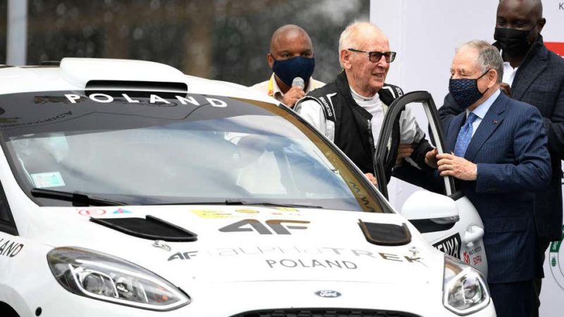 Sobiesław Zasada. Najstarszy zawodnik serii WRC startuje w