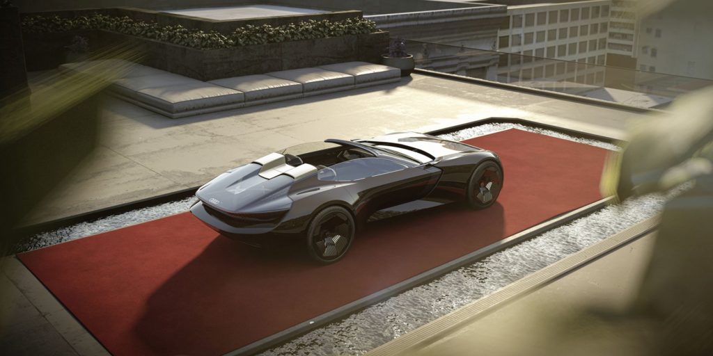 Audi pokazało koncept Skysphere – połączenie sportowego wozu z luksusowym gran turismo
