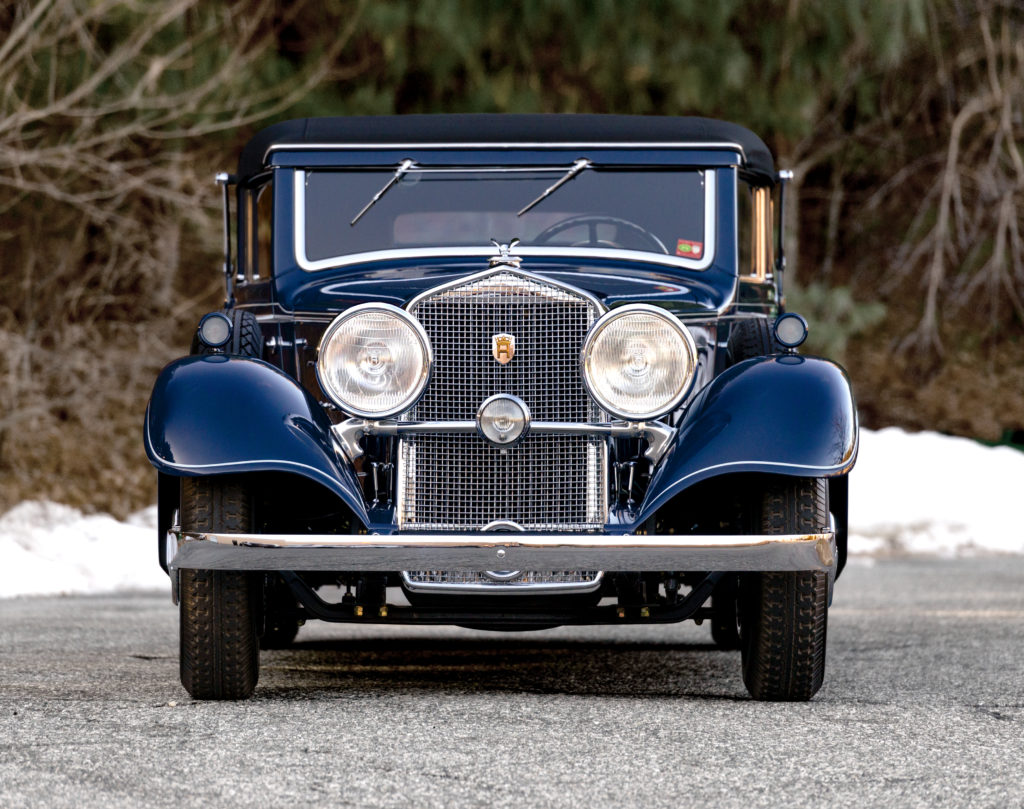 1934 Horch 780 B Sportcabriolet by Glaser   (fot. RM Sotheby's, Audi Press, Wikimedia Commons) 