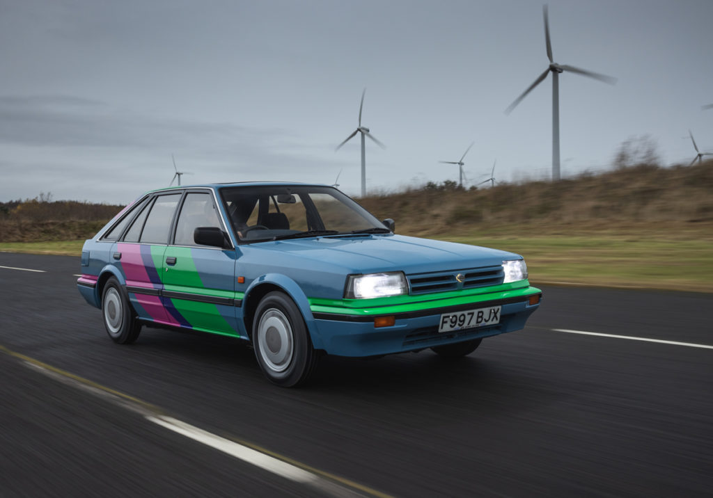 Nissan Bluebird na nowo, czyli elektryczny „Newbird”