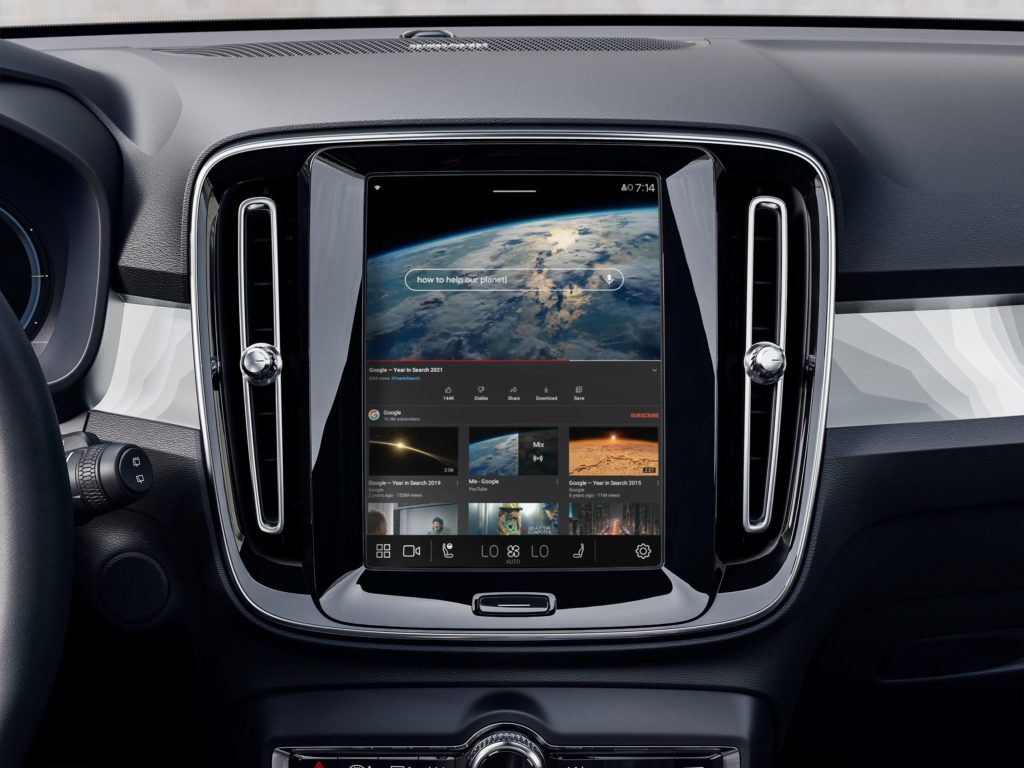Automotyw na YT obejrzysz też w samochodach Volvo