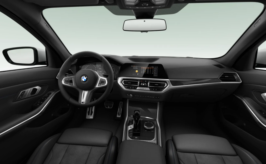 nowe auto - BMW 318i wnętrze