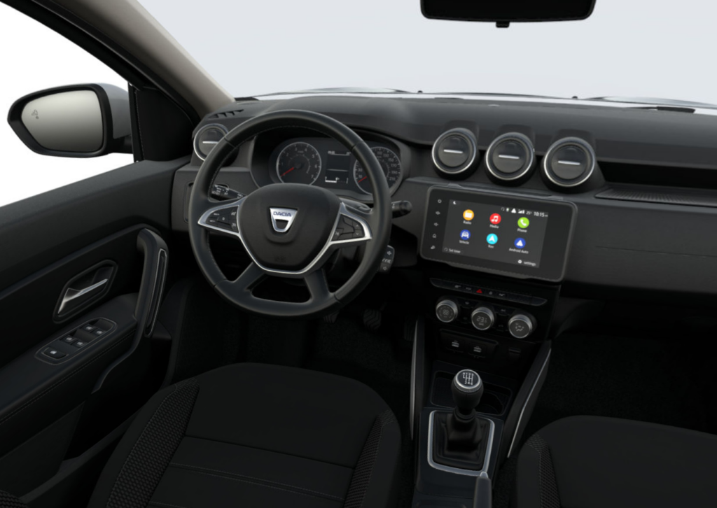 nowe auto - Dacia Duster Prestige - wnętrze