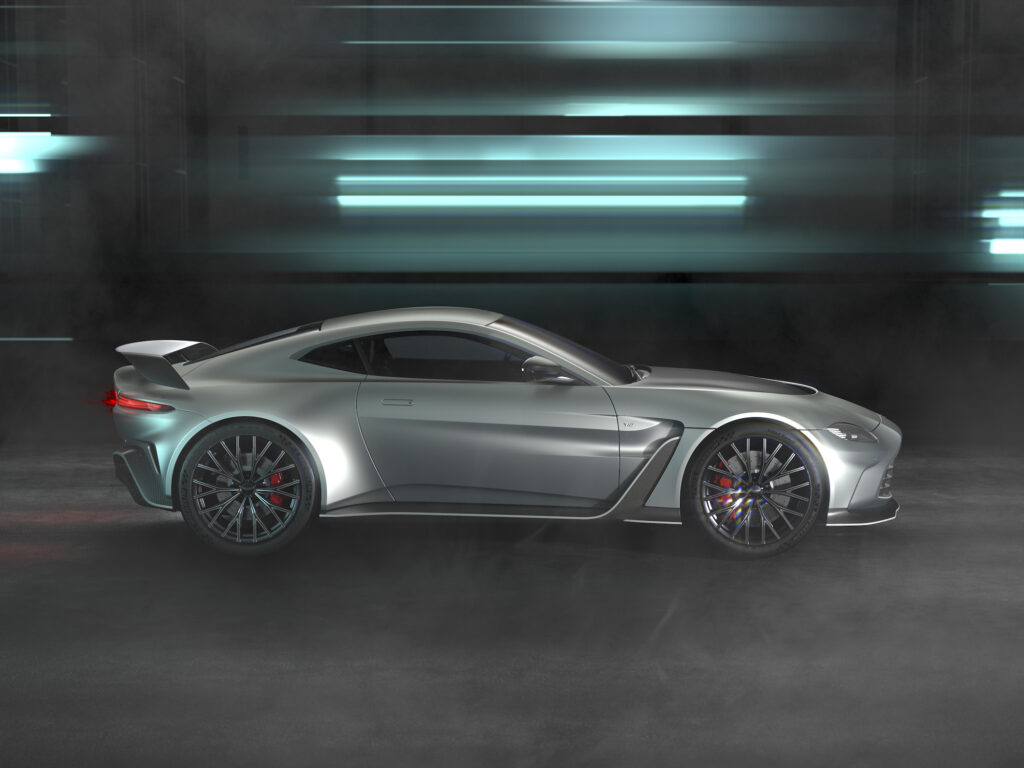 Najmocniejszy Aston Martin Vantage w historii. Ostatnie takie auto z silnikiem V12