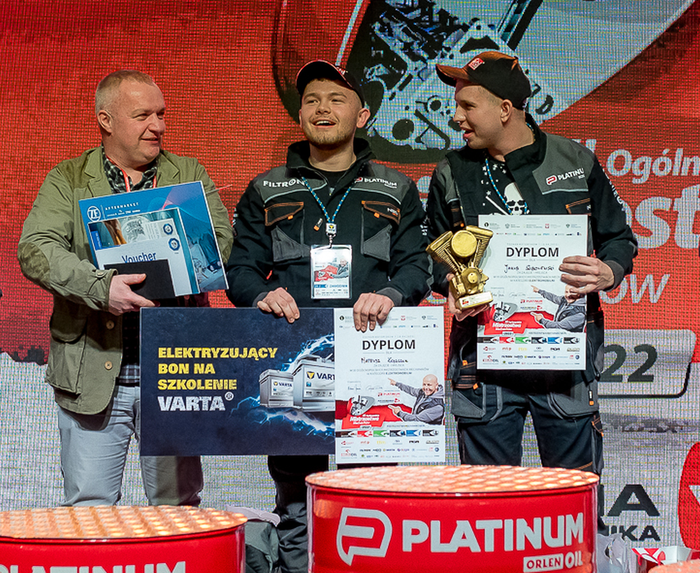 XI Ogólnopolskie Mistrzostwa Mechaników - zwycięzcy w kategorii Elektromobilni