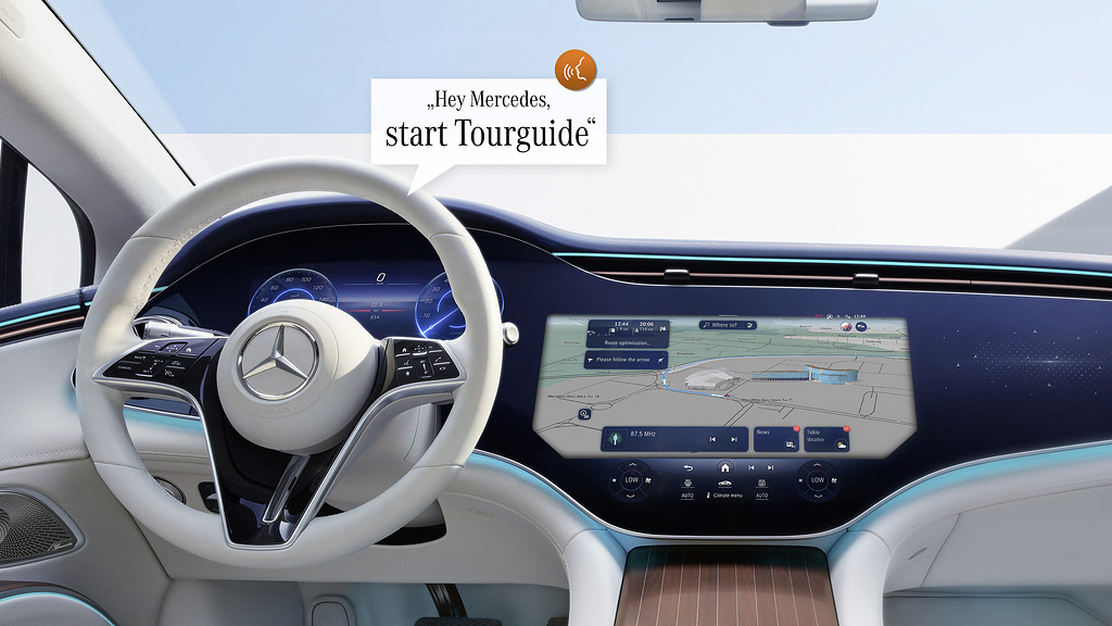 Mercedes-Benz „Tourguide”, czyli głosowy przewodnik w samochodzie
