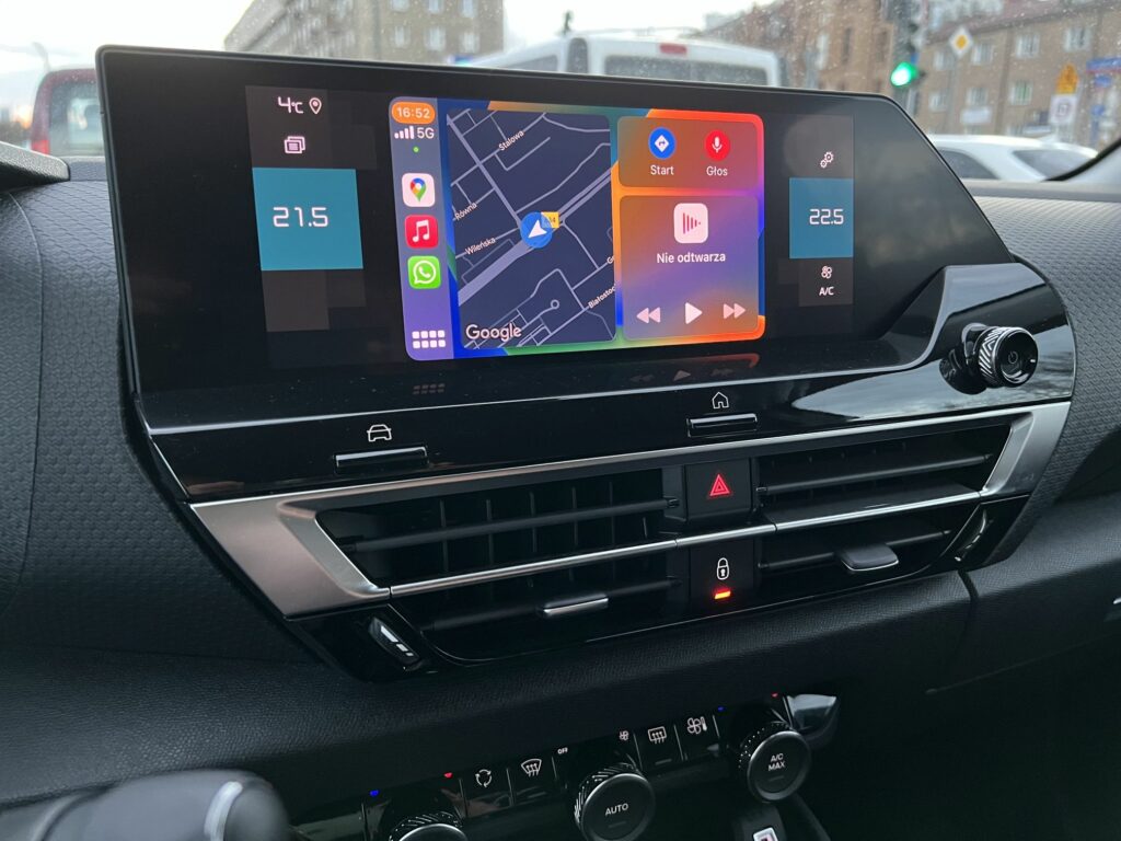 Apple CarPlay w Citroenie C4