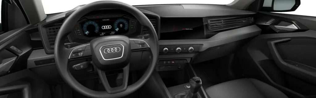 najtańsze premium - Audi A1 kokpit