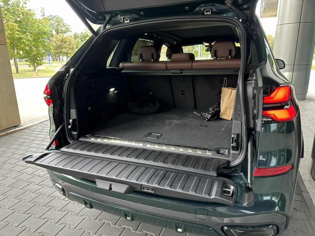 bagażnik BMW X5 polift