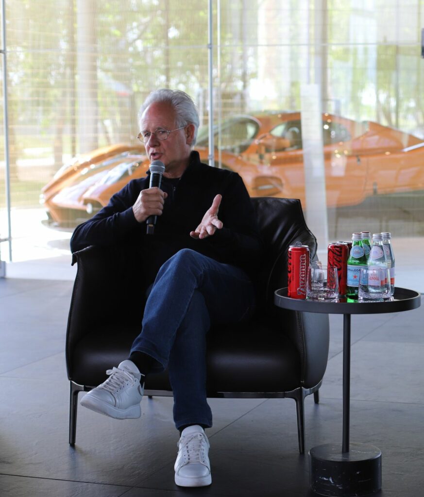 Horacio Pagani speaking