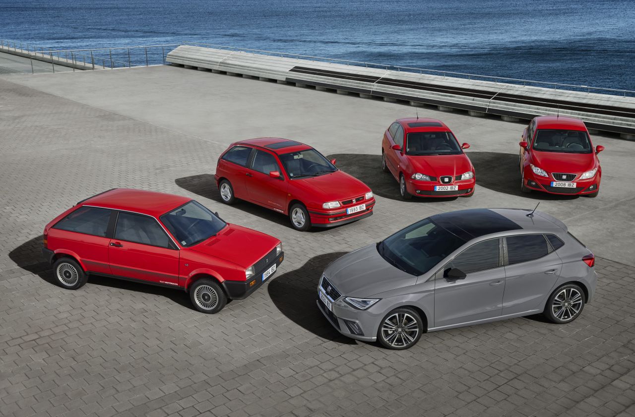 Seat Ibiza. Ten model ma już ponad 40 lat. Nowa ibiza już niedługo!